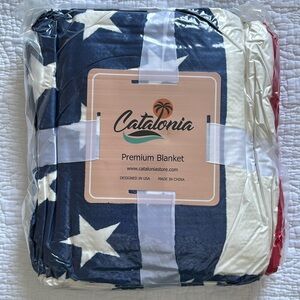 American Flag blanket